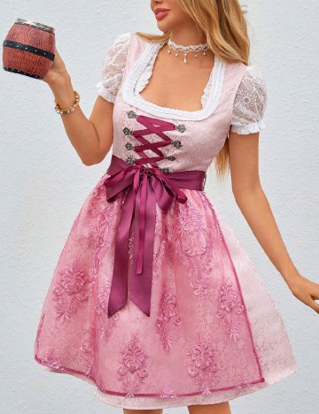 Rochie scurta SHEIN, roz