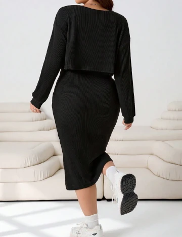 Compleu SHEIN CURVE, negru