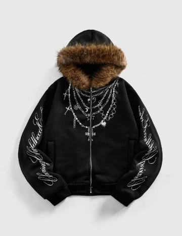 Hanorac Romwe, negru