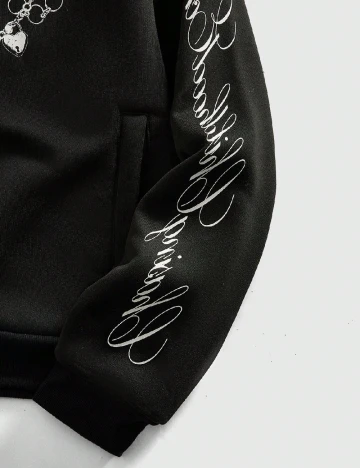 Hanorac Romwe, negru