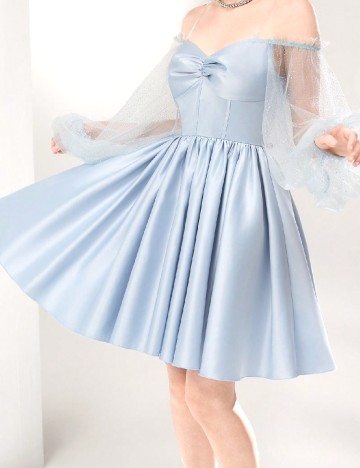 Rochie scurta SHEIN, bleu