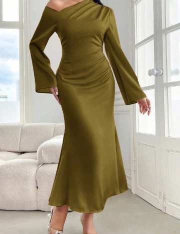 Rochie lunga SHEIN, verde