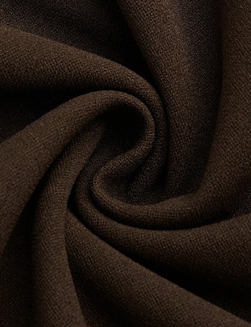 Rochie scurta SHEIN CURVE, maro