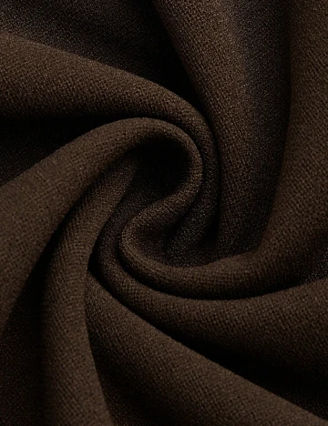 Rochie scurta SHEIN CURVE, maro