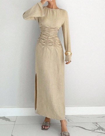 
						Rochie lunga SHEIN, bej