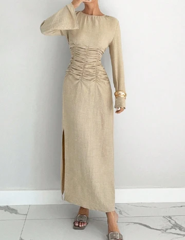 Rochie lunga SHEIN, bej