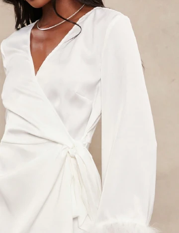 Rochie scurta SHEIN, alb