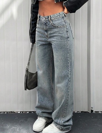 Blugi SHEIN, albastru