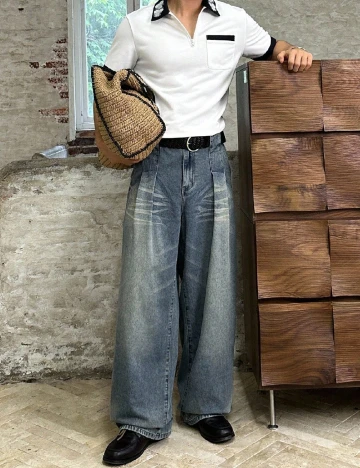 Blugi SHEIN, albastru