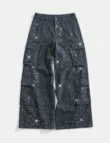 Blugi Romwe, albastru