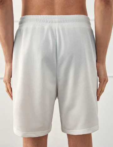 Pantaloni scurti SHEIN, alb