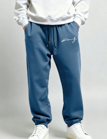 
						Pantaloni SHEIN, albastru