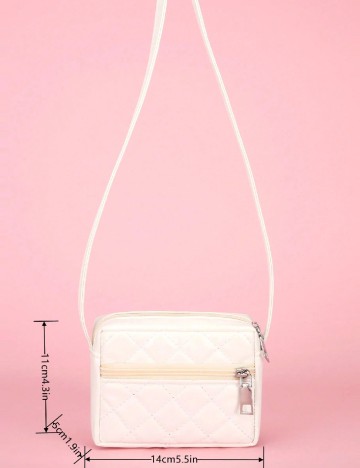 Mini Geanta Shein Kids, alb