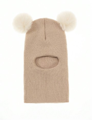 
						Caciula Shein Kids, crem