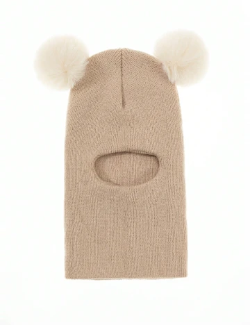 Caciula Shein Kids, crem