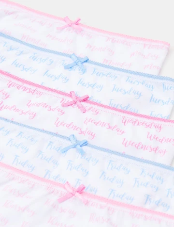 Set chiloti 5 perechi Sinsay, mix culori