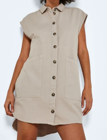 Rochie Noisy May, crem, M Crem