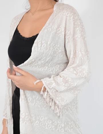 Cardigan Only, crem, M