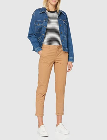 Pantaloni Only, crem, 38