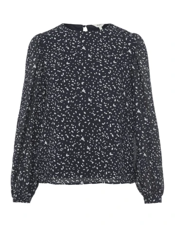 Bluza Object, bleumarin, 36 Albastru