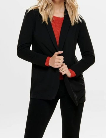 Blazer Jacqueline de Yong, negru, S