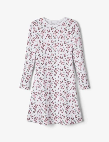 Rochie de noapte Name It, alb