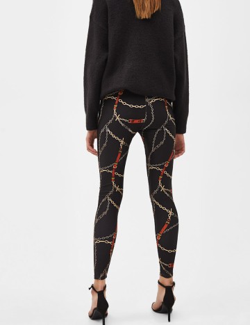 Colanti Bershka, negru