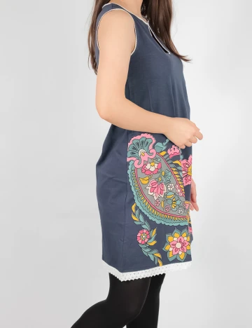 Rochie Savage Culture, albastru, S