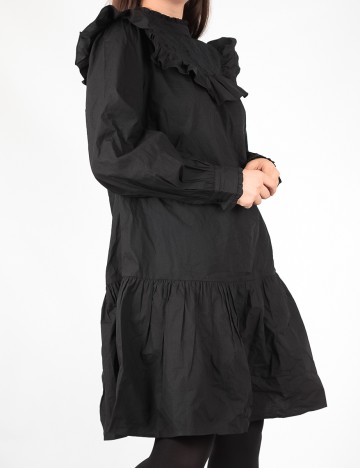 Rochie Pieces, negru, M