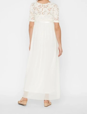Rochie Mamalicious, alb, M Alb
