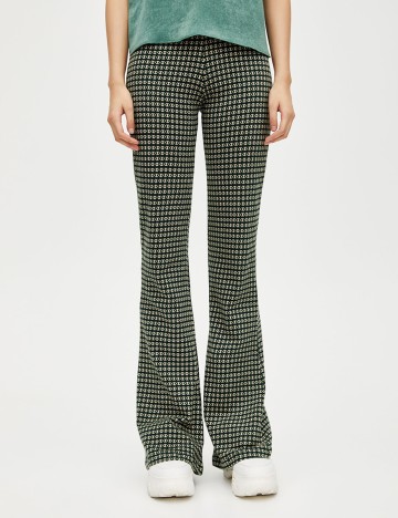 Pantaloni Pull&Bear, verde, L