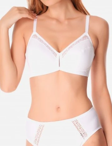 Sutien Triumph, alb Alb