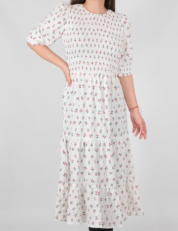 Rochie Only, alb, M