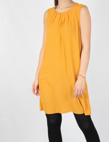 Rochie C&A, mustar, 38 Galben
