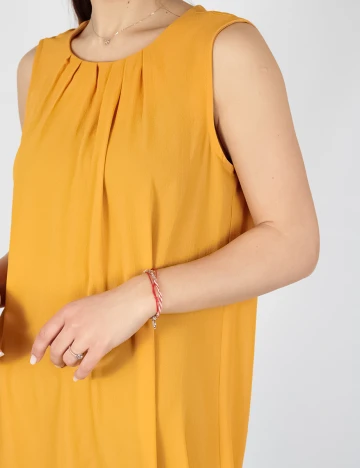 Rochie C&A, mustar, 38 Galben