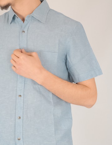 Camasa C&A, albastru, 3XL