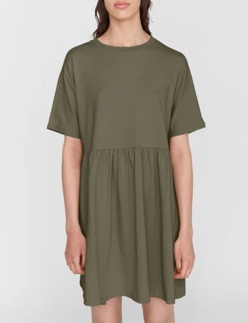 Rochie scurta Noisy May, kaki