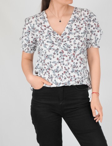 Bluza C&A, alb, 38