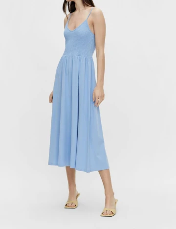 Rochie Pieces, albastru, M