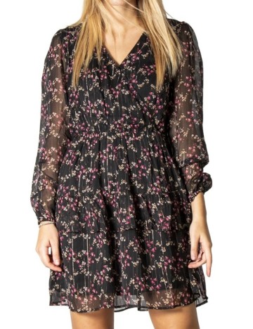 Rochie Jacqueline de Yong, negru floral, 36
