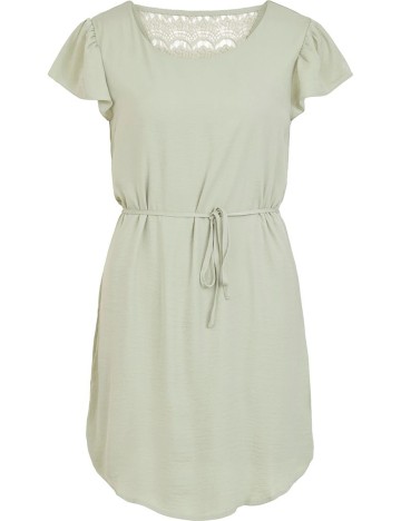 Rochie scurta Vila, verde, XL