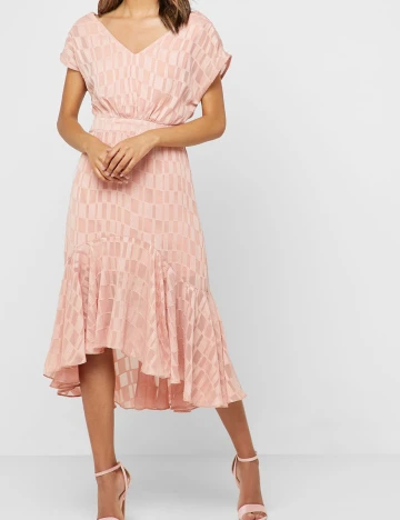 Rochie Object, roz pudra, 36