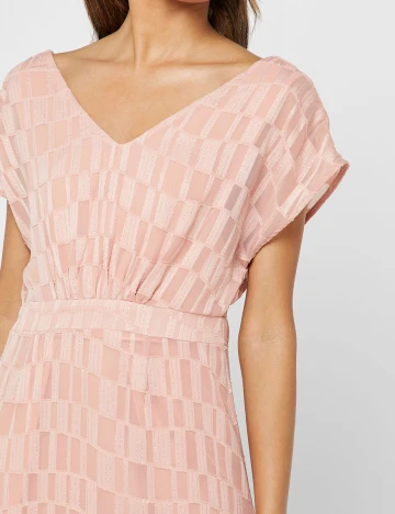 Rochie Object, roz pudra, 36
