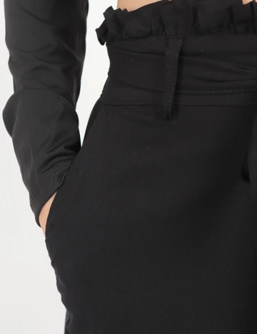 Pantaloni scurti Vero Moda, negru, XS