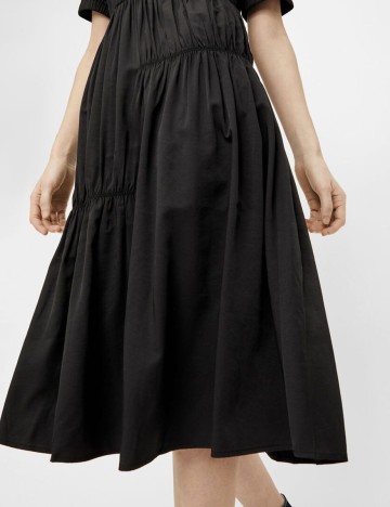 Rochie Pieces, negru, XS
