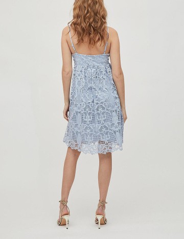 Rochie scurta Vila, albastru, 38