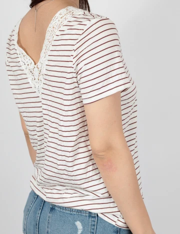 Tricou Vero Moda, alb, M Alb