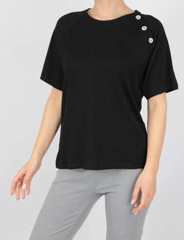 Tricou Vero Moda, negru, L