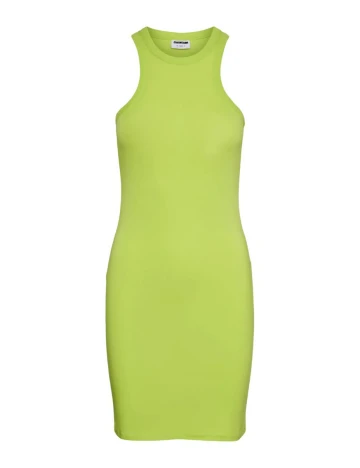 Rochie Noisy May, verde neon, M