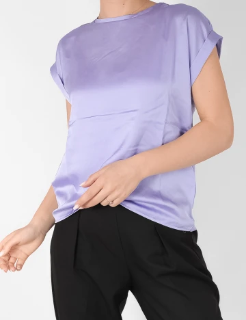 Bluza Vila, mov, 34